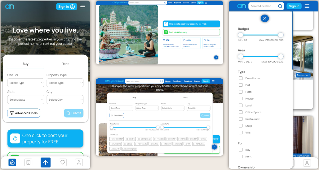 RESPONSIVE ApnaNiwas